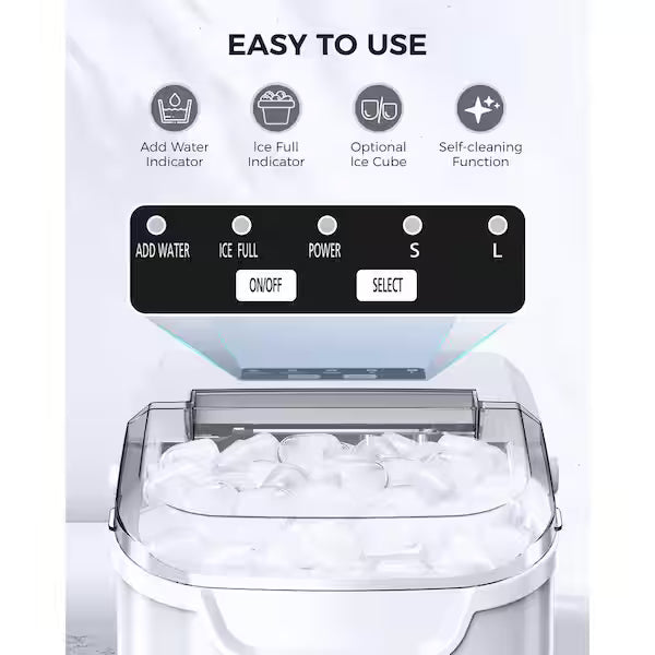 🔥🏭 Factory Clearance Blowout!🔥Portable Ice Maker Bullet Ice Machine