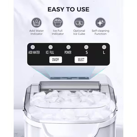 🔥🏭 Factory Clearance Blowout!🔥Portable Ice Maker Bullet Ice Machine