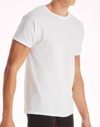 🔥Buy 2 Get 1 Free🔥Cotton Undershirt Super Value Pack, Moisture-Wicking, White, 10-pack