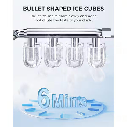 🔥🏭 Factory Clearance Blowout!🔥Portable Ice Maker Bullet Ice Machine